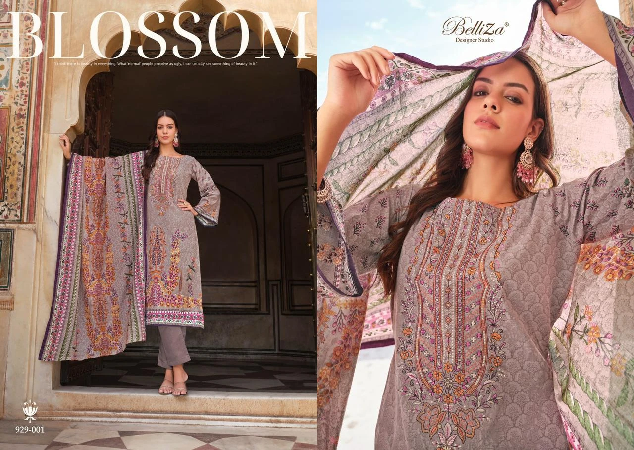 Belliza Designer Naira Vol 56 Pure Cotton Digital Prints Wholesale Pakistani Print Salwar Suit Catalog — Wholesale Pakistani Suits, Belliza Designer wholesale from Surat - Gallery Image 2